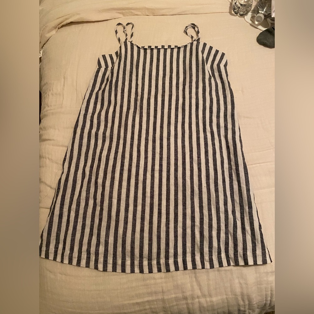 BRAND NEW Striped Thin Strap Dress XS